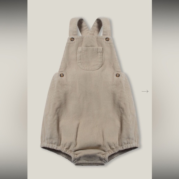 The simple folk THE OVERALL ROMPER - Picture 1 of 16